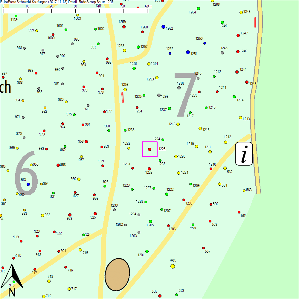 Detailkarte zu Baum 1225
