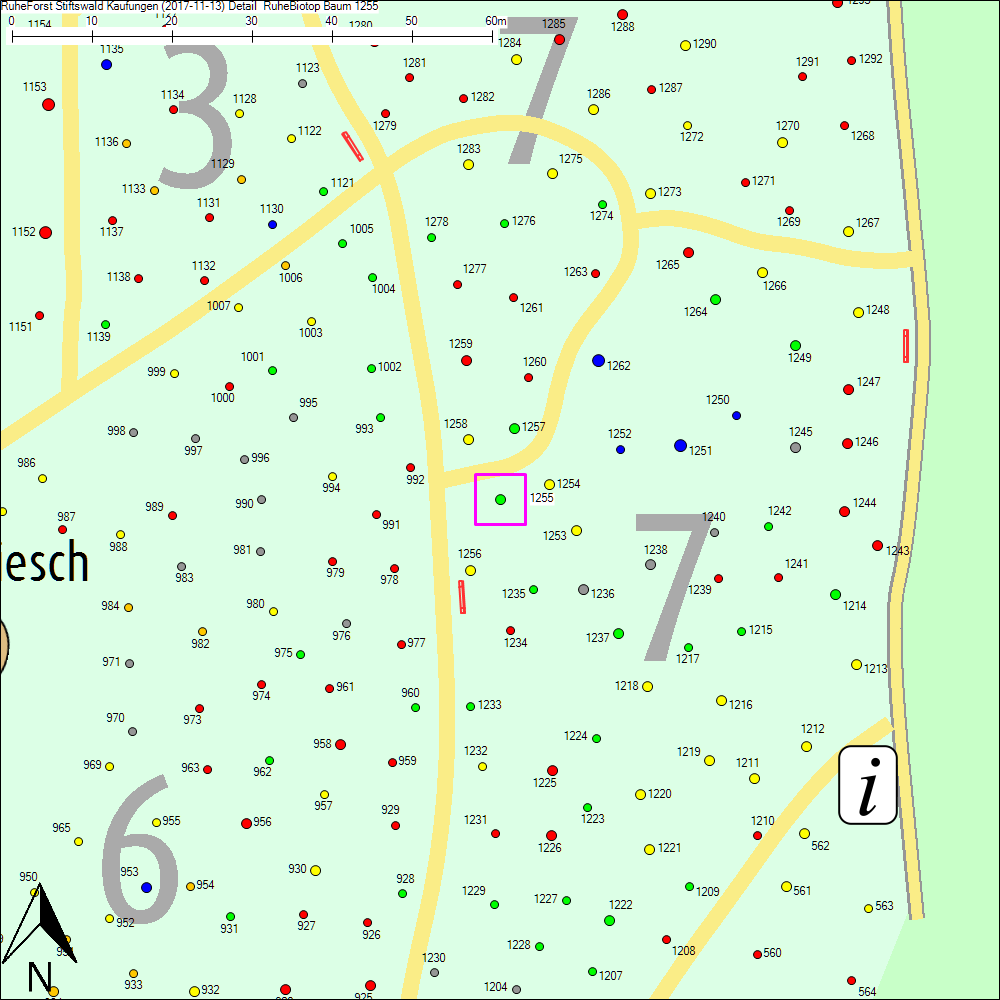 Detailkarte zu Baum 1255