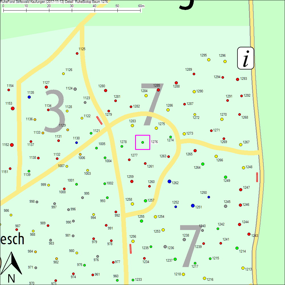 Detailkarte zu Baum 1276