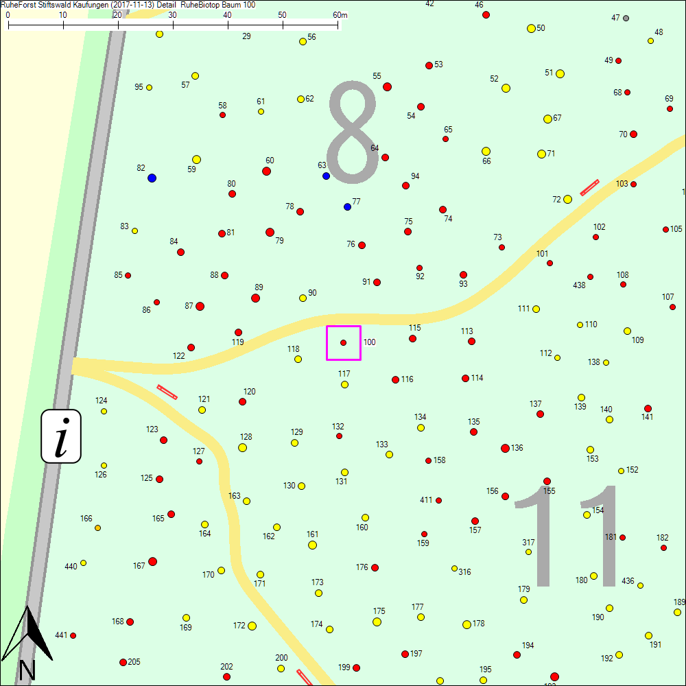 Detailkarte zu Baum 100
