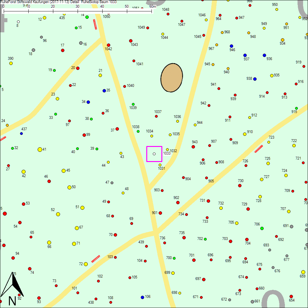 Detailkarte zu Baum 1033