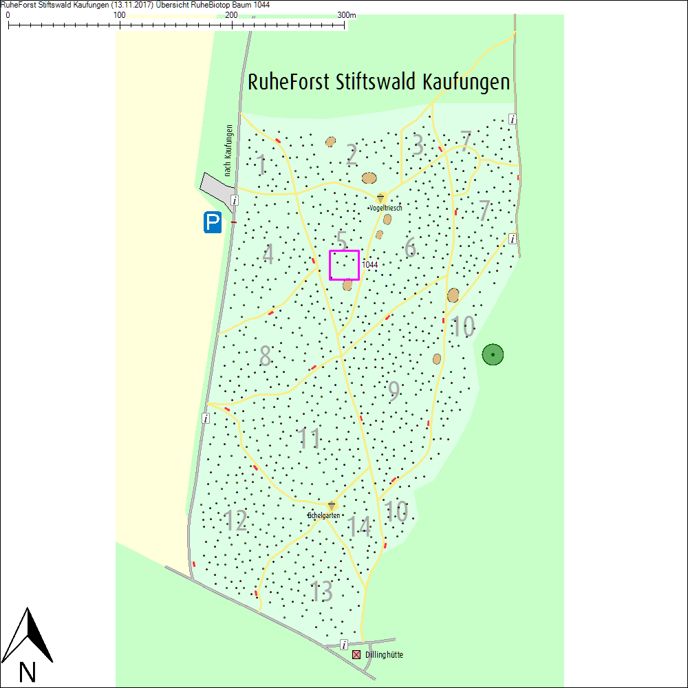 &Uuml;bersichtskarte zu Baum 1044