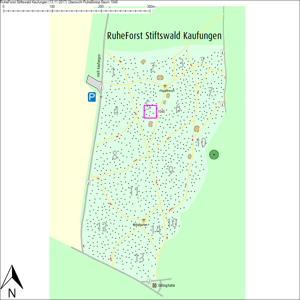 &Uuml;bersichtskarte zu Baum 1048