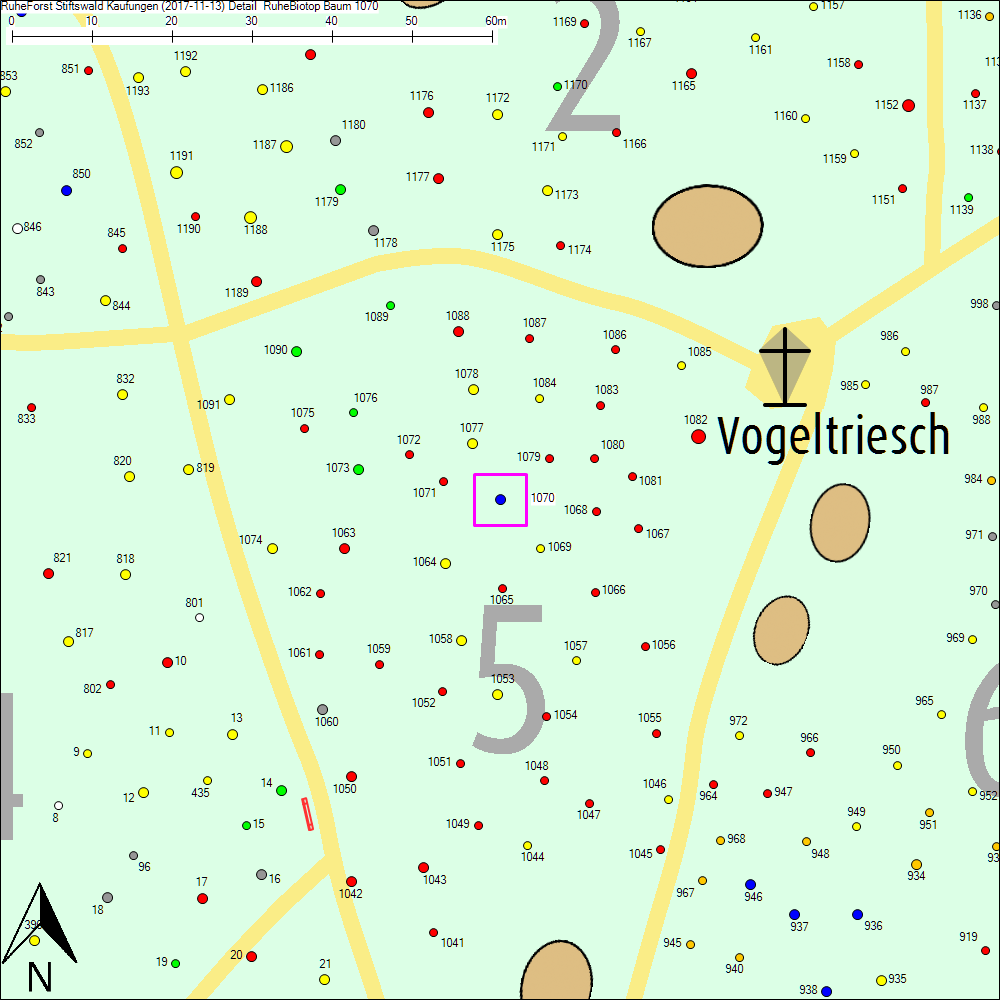Detailkarte zu Baum 1070