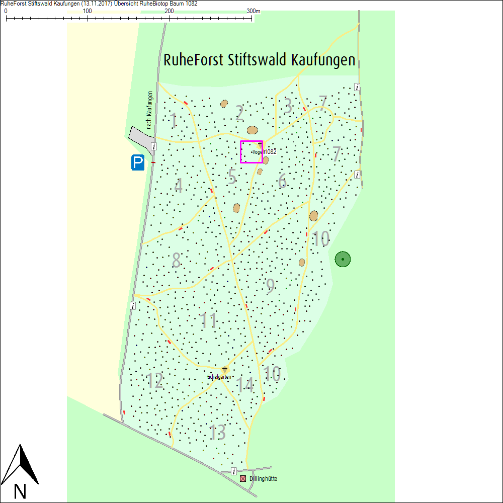 &Uuml;bersichtskarte zu Baum 1082