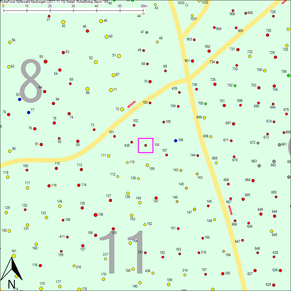 Detailkarte zu Baum 108