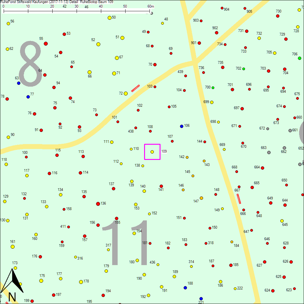 Detailkarte zu Baum 109