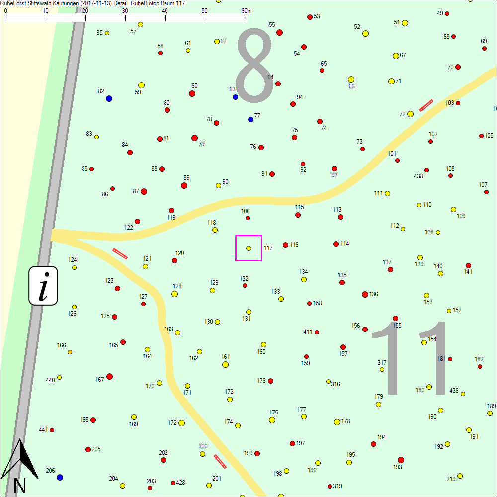 Detailkarte zu Baum 117