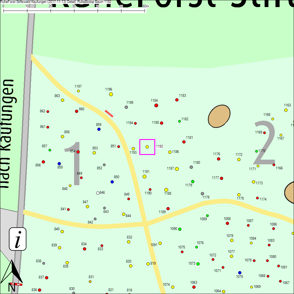 Detailkarte zu Baum 1192