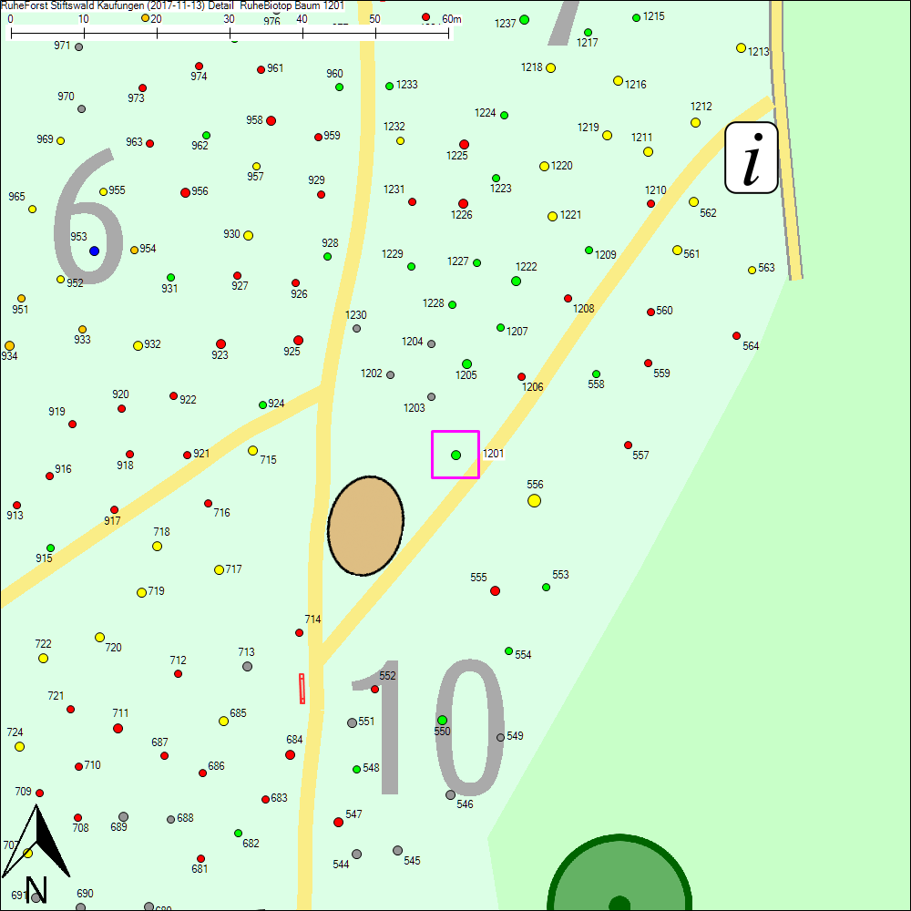 Detailkarte zu Baum 1201