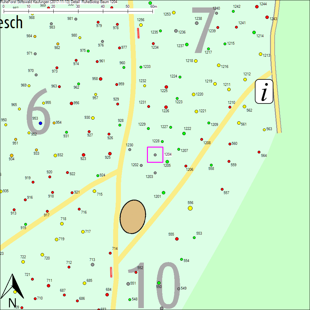 Detailkarte zu Baum 1204