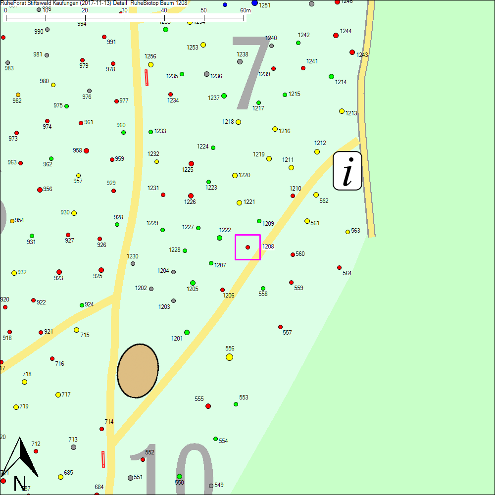 Detailkarte zu Baum 1208