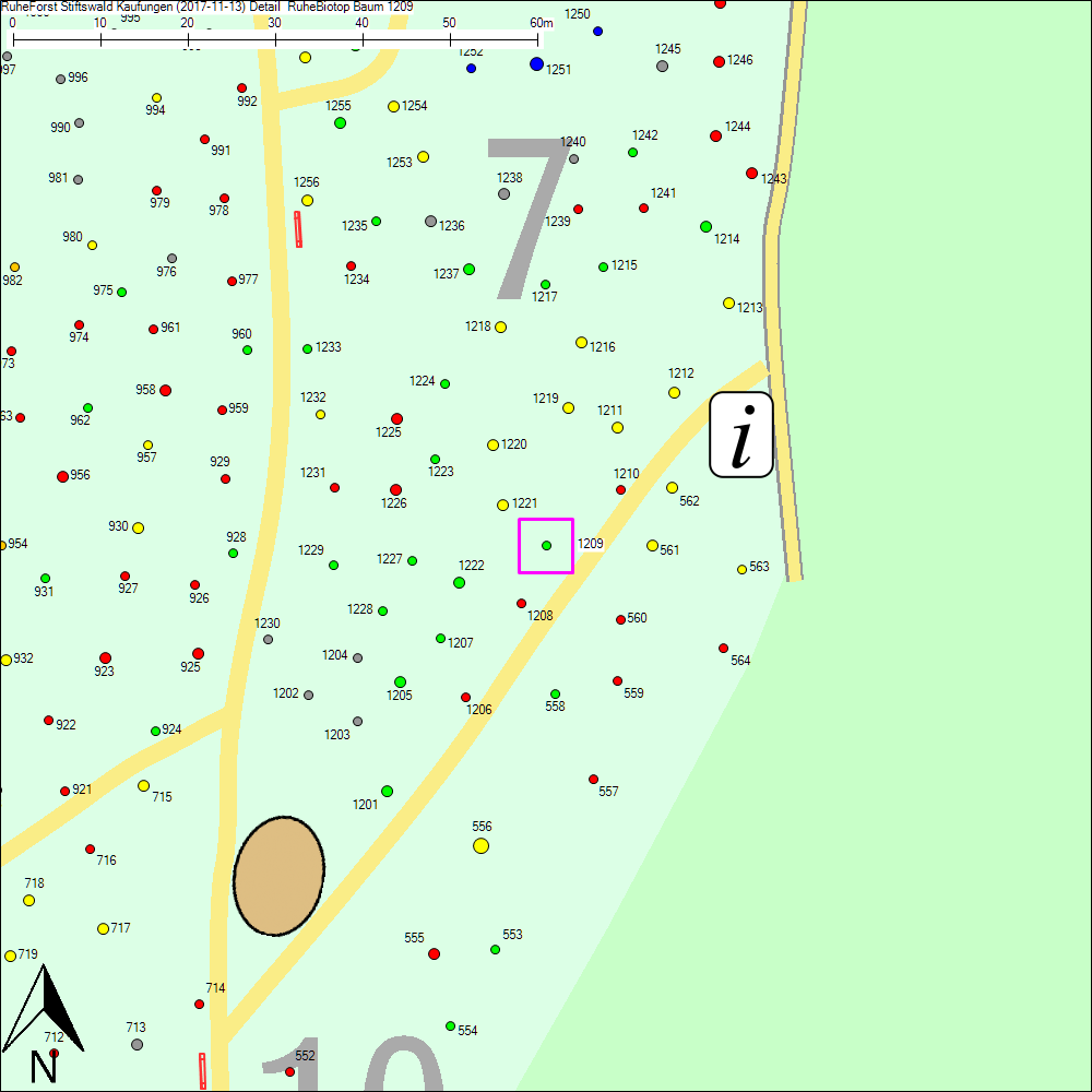 Detailkarte zu Baum 1209