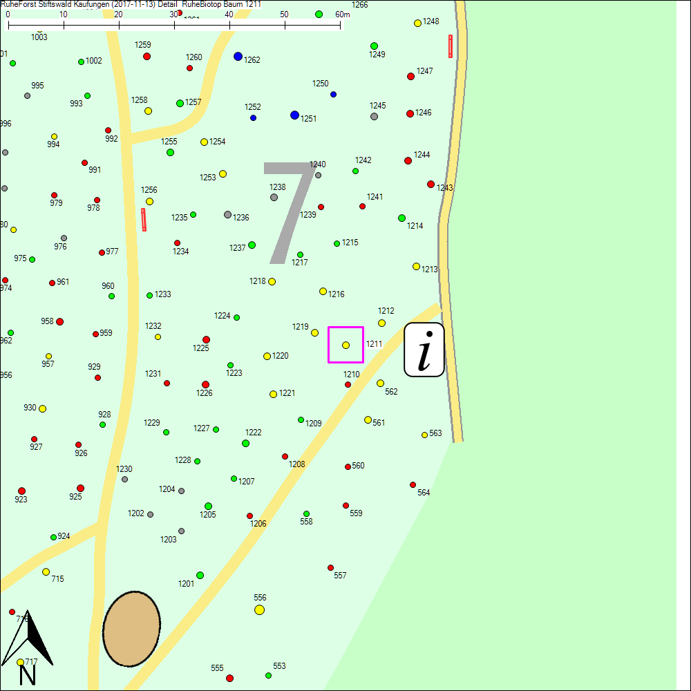 Detailkarte zu Baum 1211