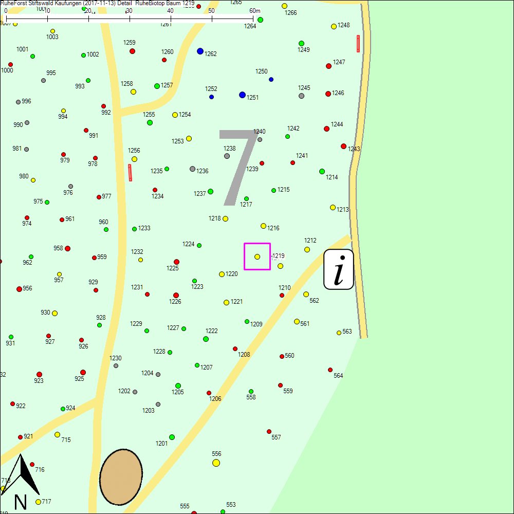 Detailkarte zu Baum 1219