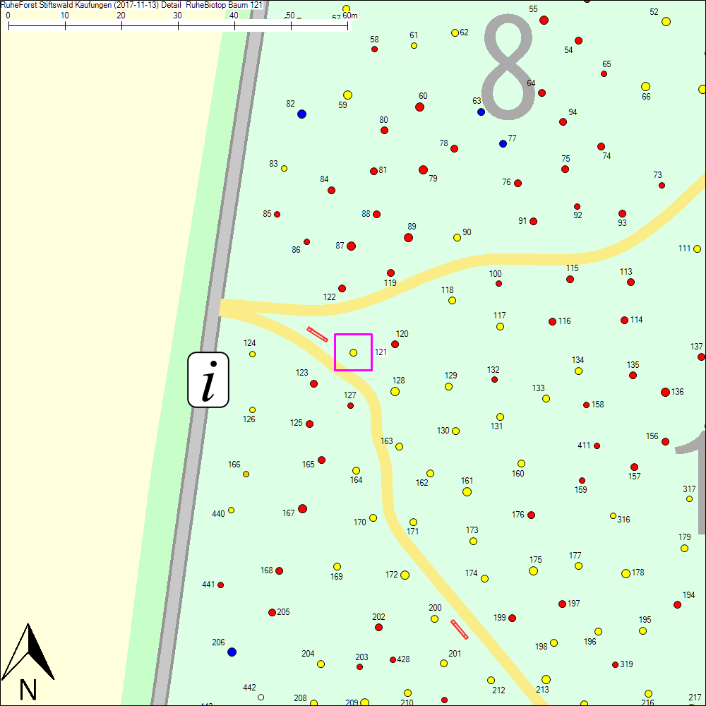 Detailkarte zu Baum 121