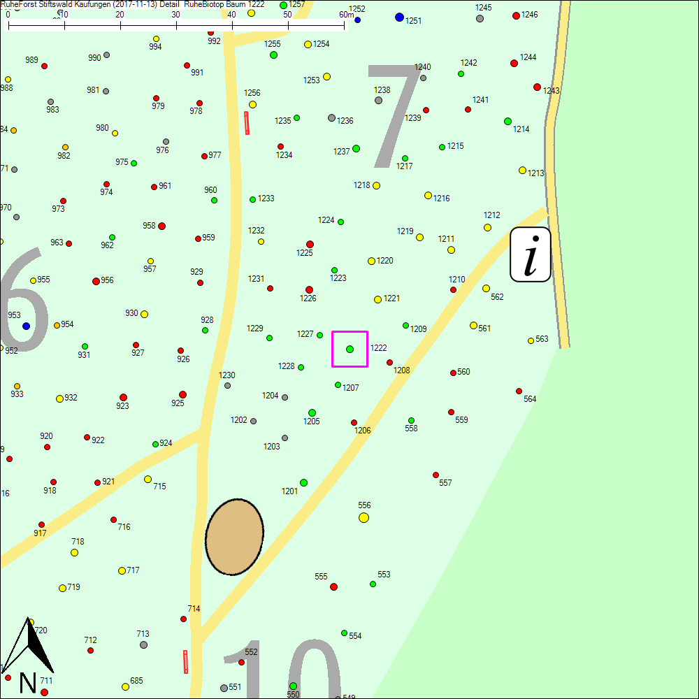 Detailkarte zu Baum 1222