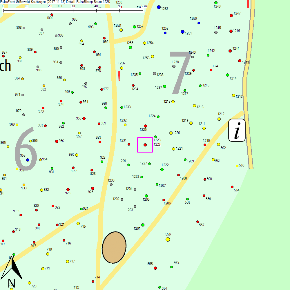 Detailkarte zu Baum 1226