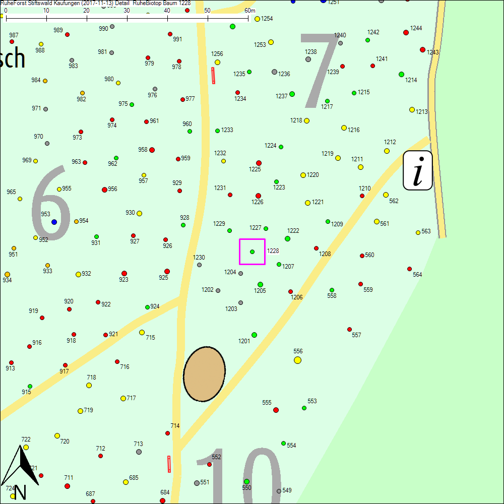 Detailkarte zu Baum 1228