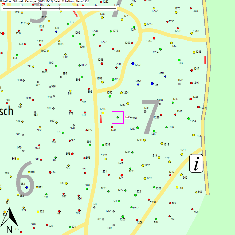 Detailkarte zu Baum 1235
