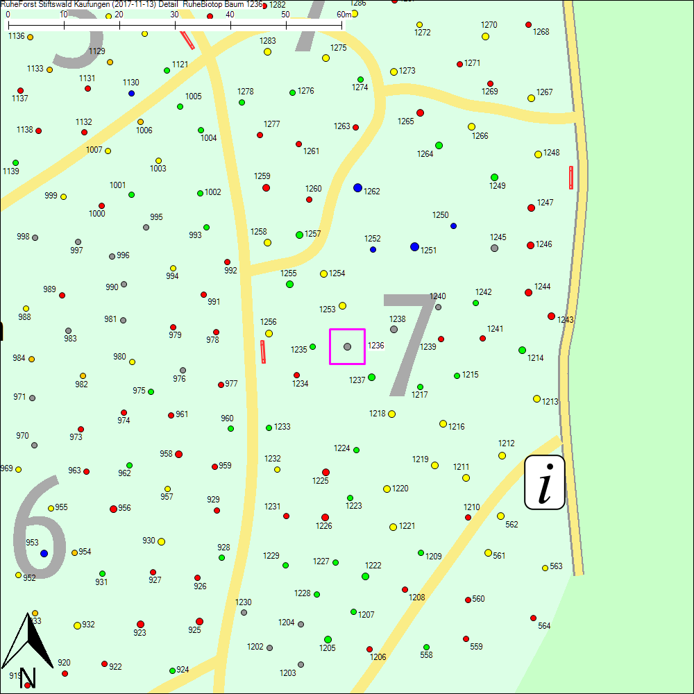 Detailkarte zu Baum 1236