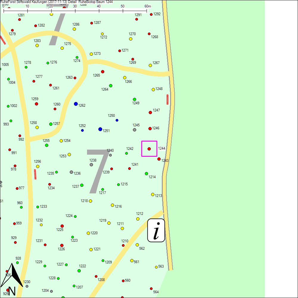 Detailkarte zu Baum 1244