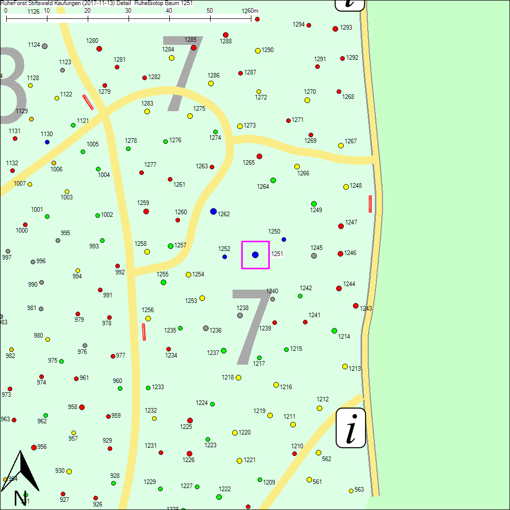 Detailkarte zu Baum 1251