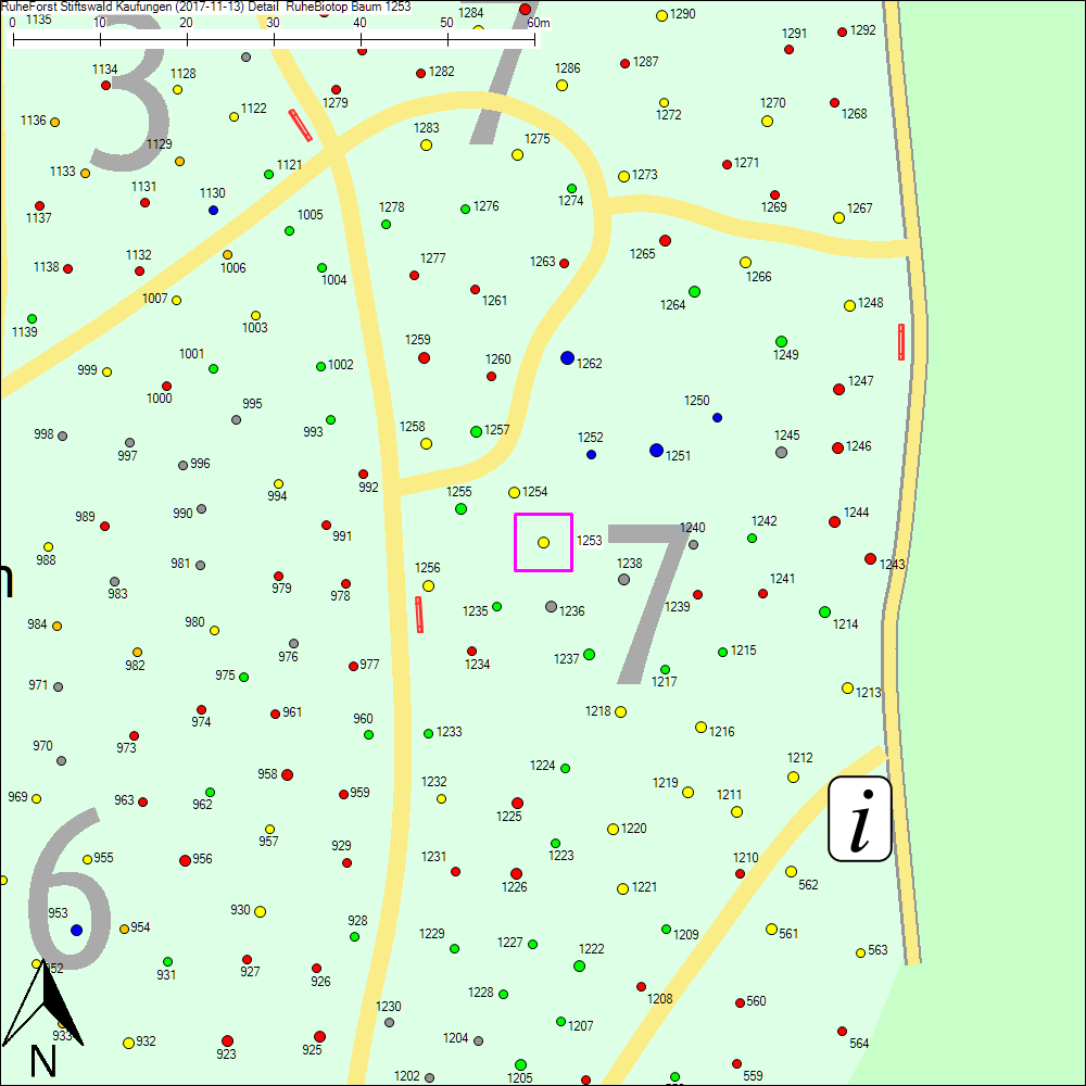 Detailkarte zu Baum 1253