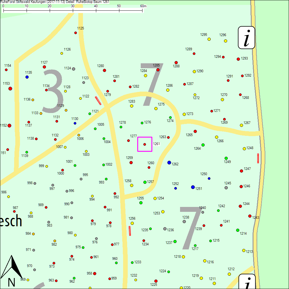 Detailkarte zu Baum 1261