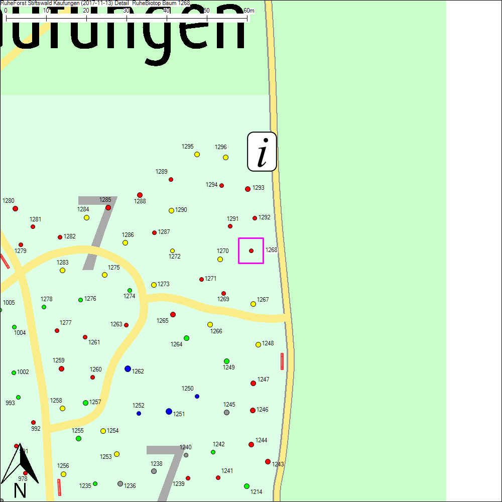 Detailkarte zu Baum 1268