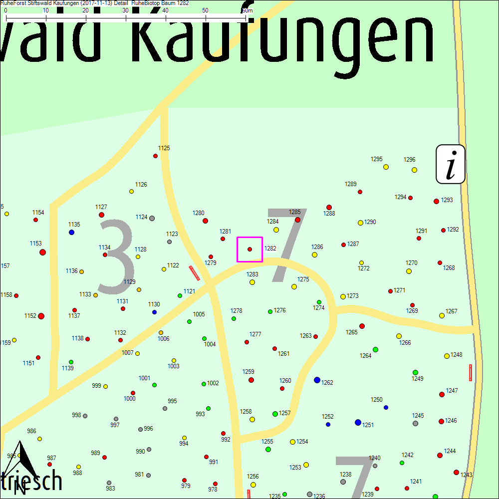 Detailkarte zu Baum 1282