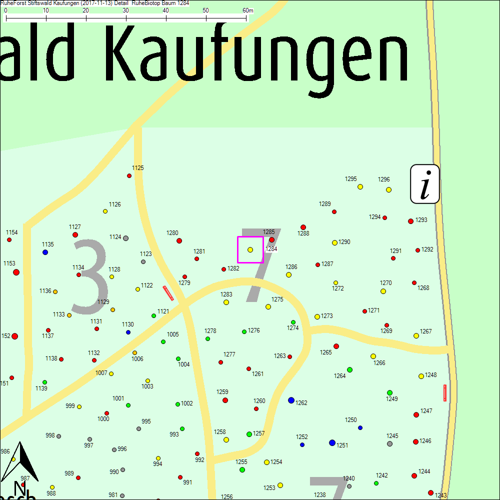 Detailkarte zu Baum 1284