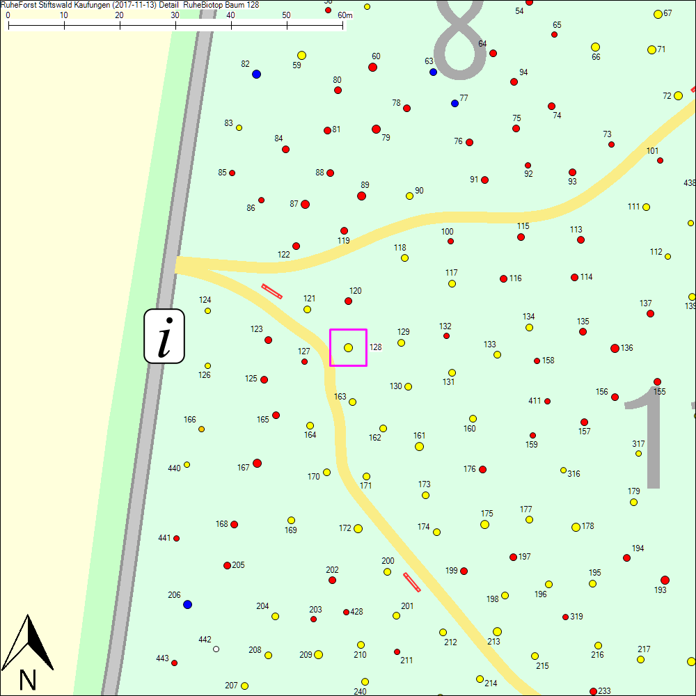 Detailkarte zu Baum 128