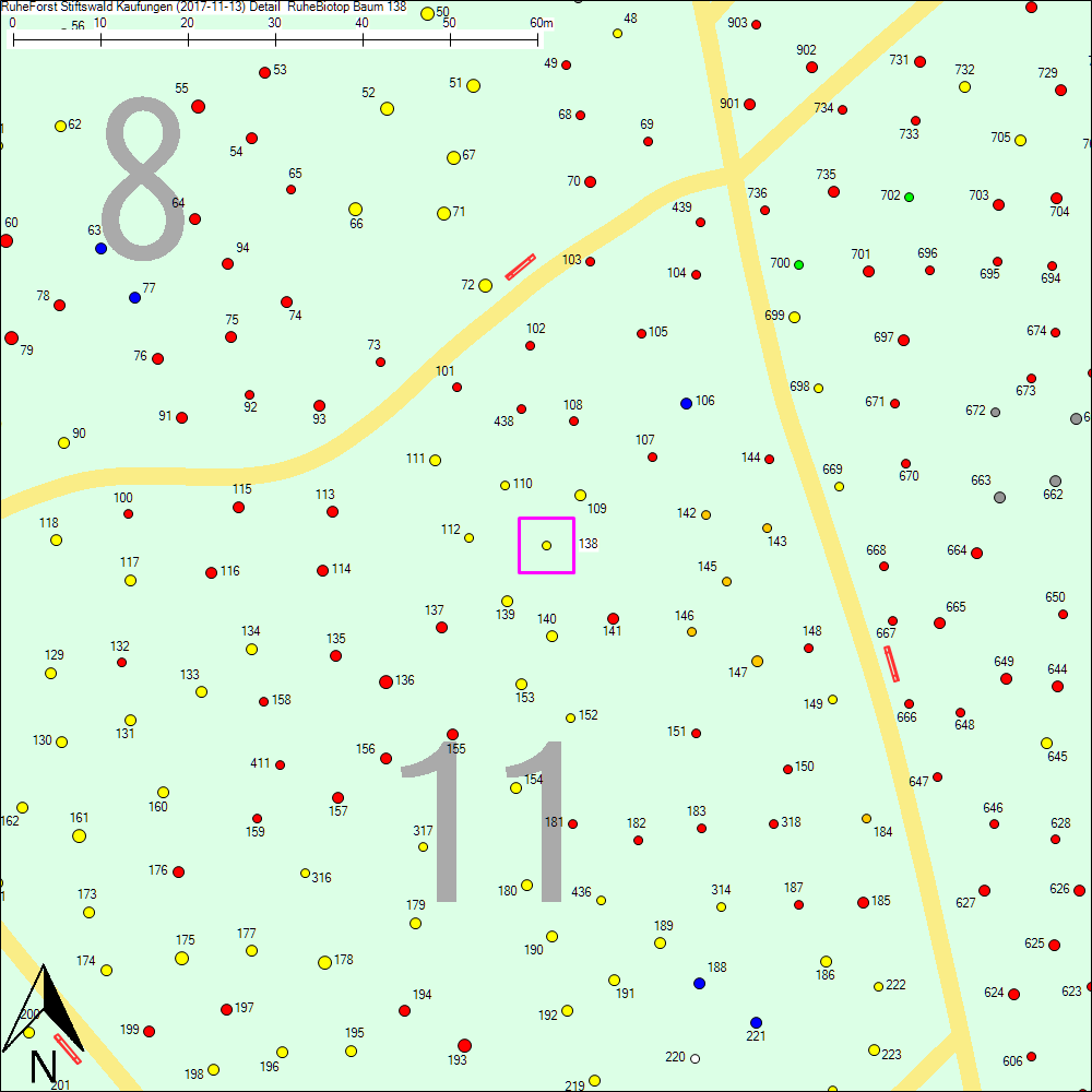 Detailkarte zu Baum 138
