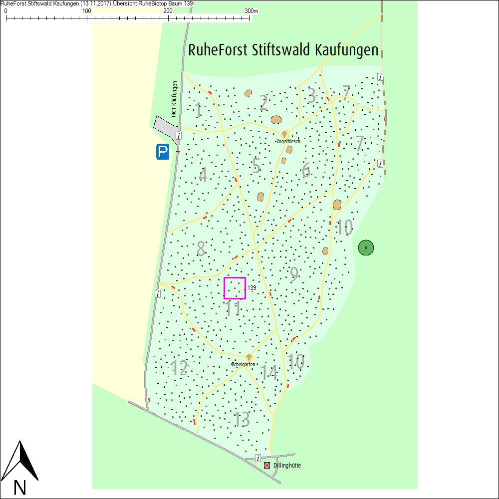 &Uuml;bersichtskarte zu Baum 139