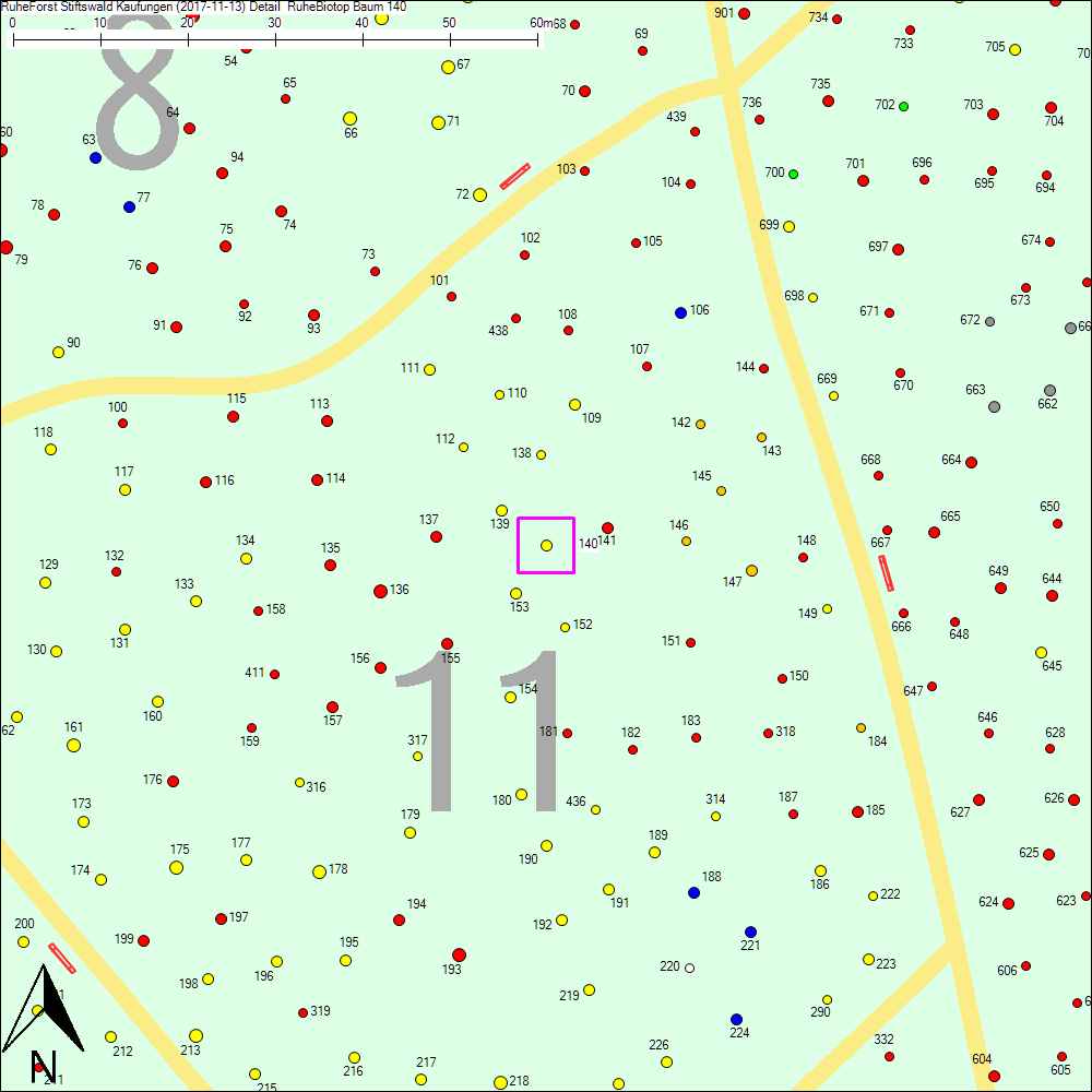 Detailkarte zu Baum 140
