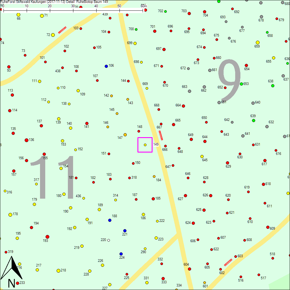 Detailkarte zu Baum 149
