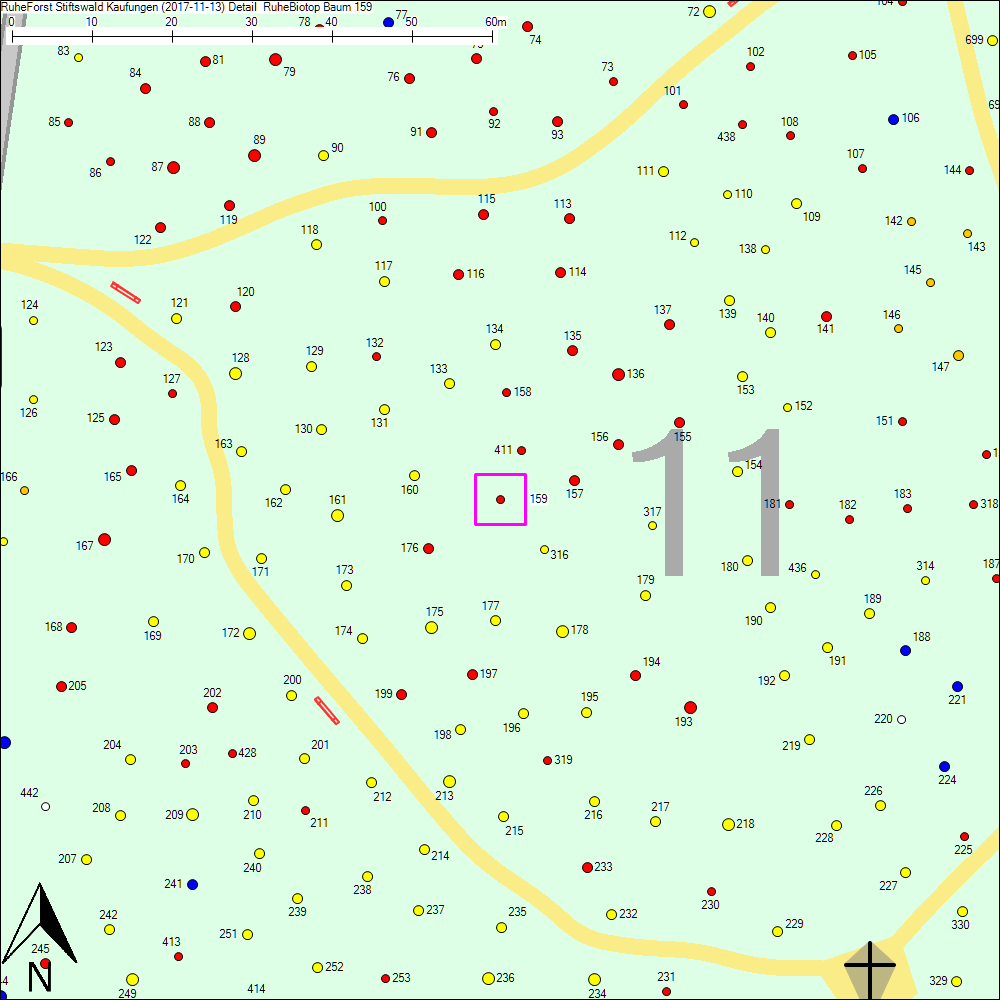 Detailkarte zu Baum 159