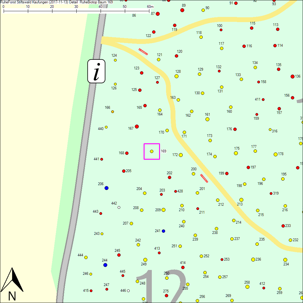 Detailkarte zu Baum 169