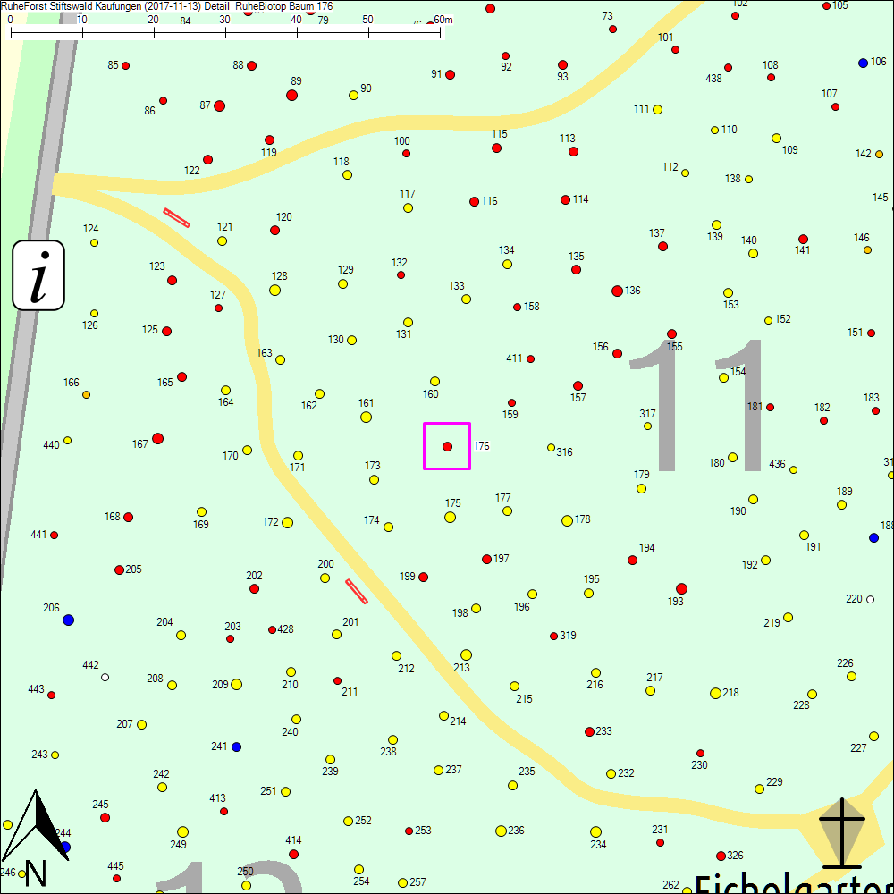 Detailkarte zu Baum 176