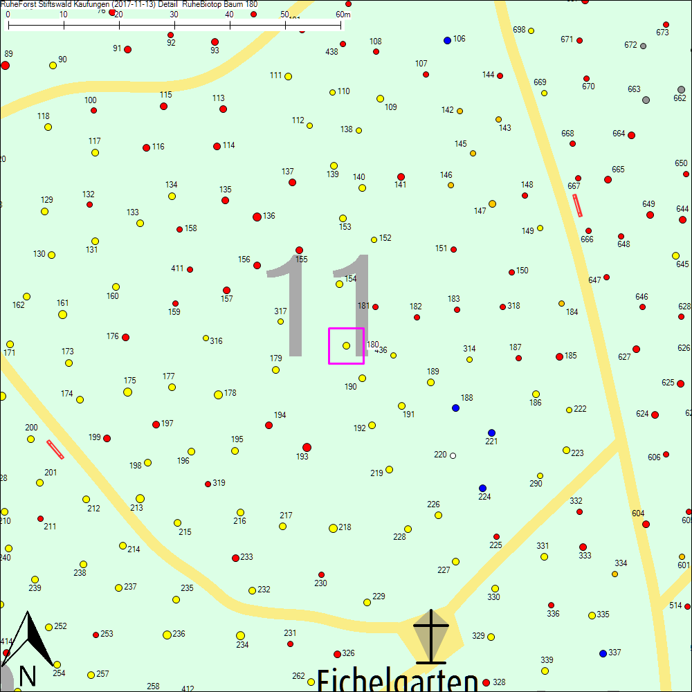 Detailkarte zu Baum 180