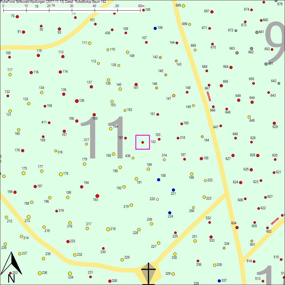 Detailkarte zu Baum 182