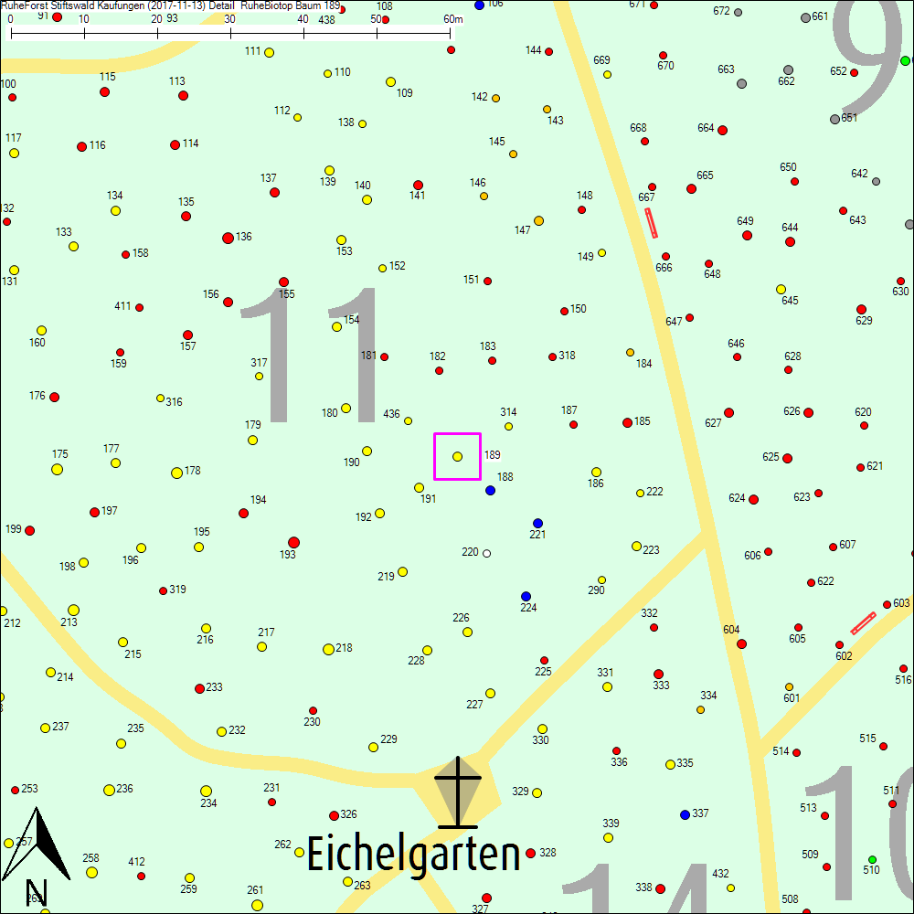 Detailkarte zu Baum 189