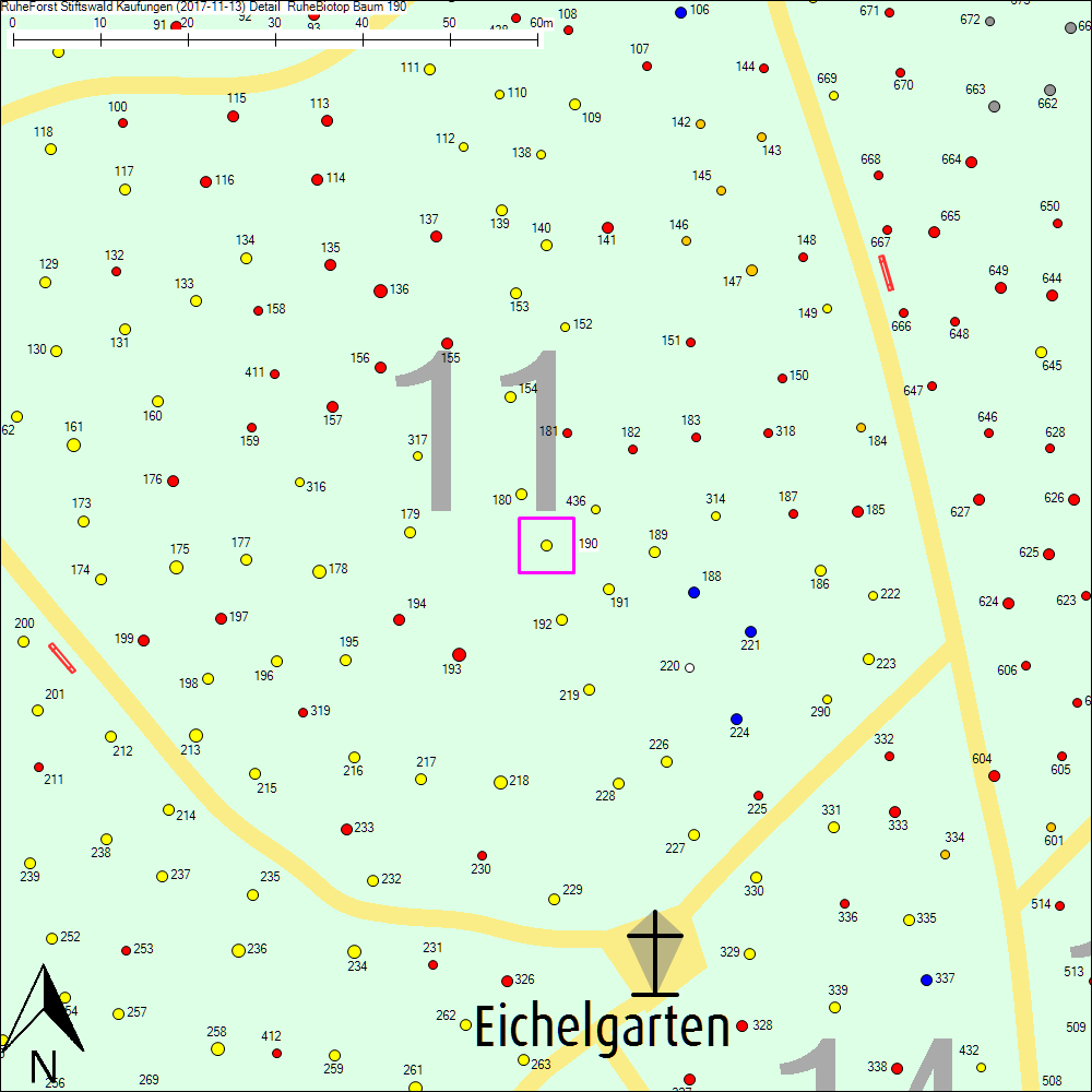 Detailkarte zu Baum 190