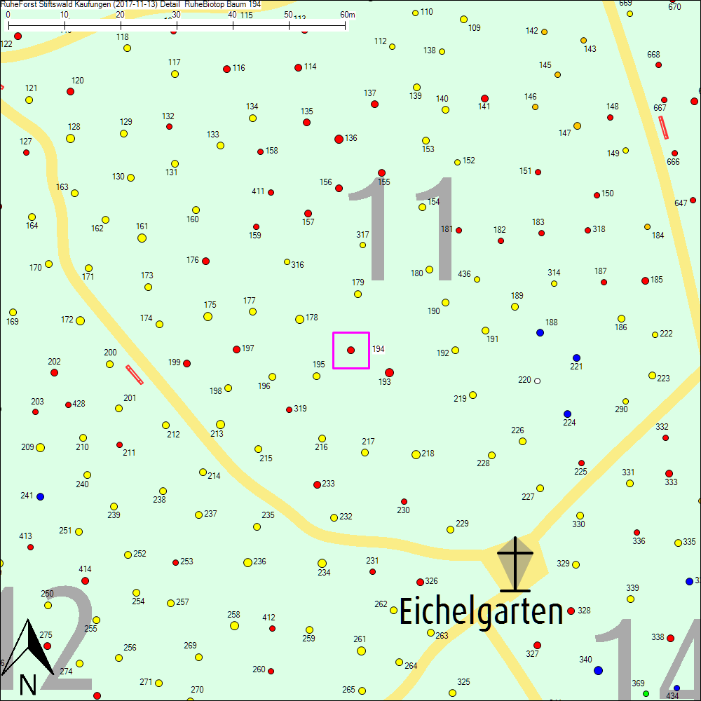 Detailkarte zu Baum 194