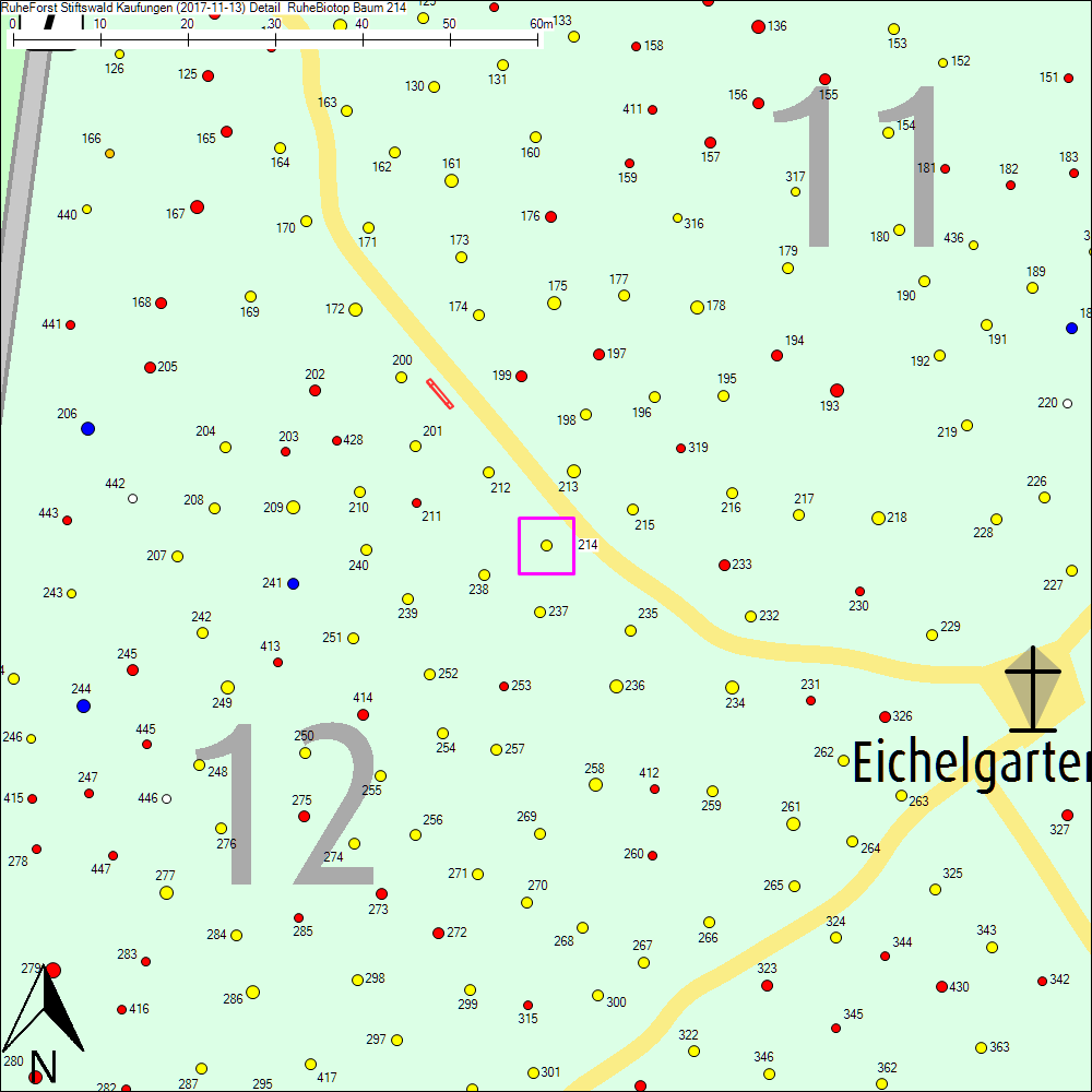 Detailkarte zu Baum 214