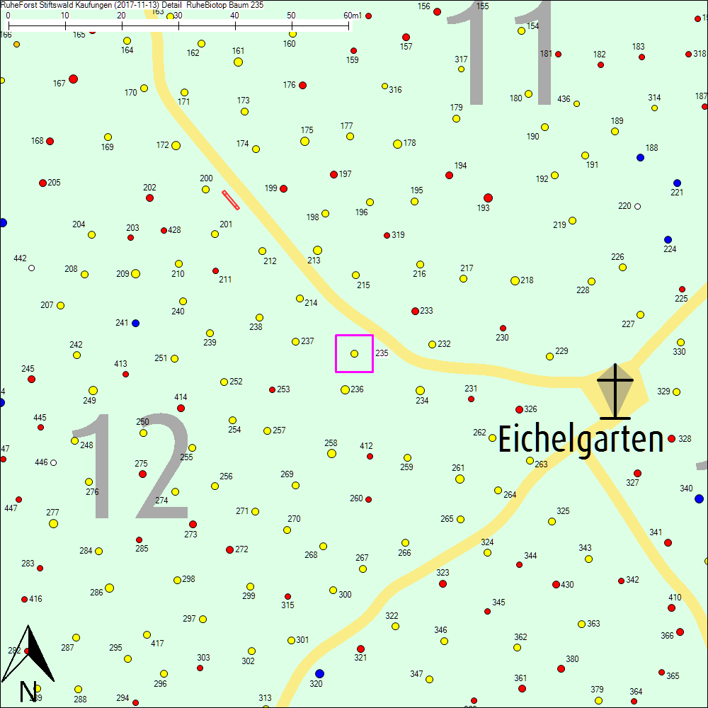 Detailkarte zu Baum 235