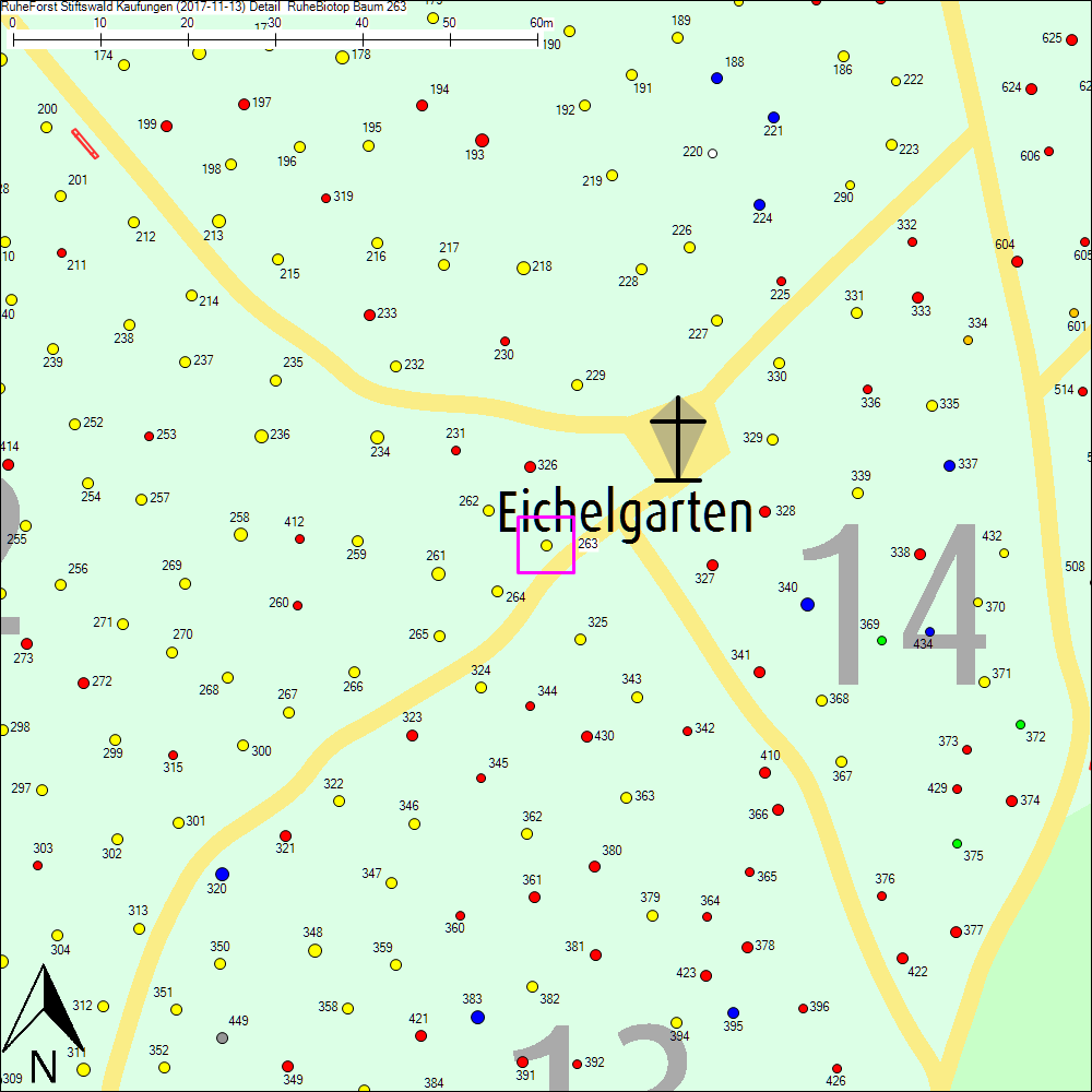 Detailkarte zu Baum 263