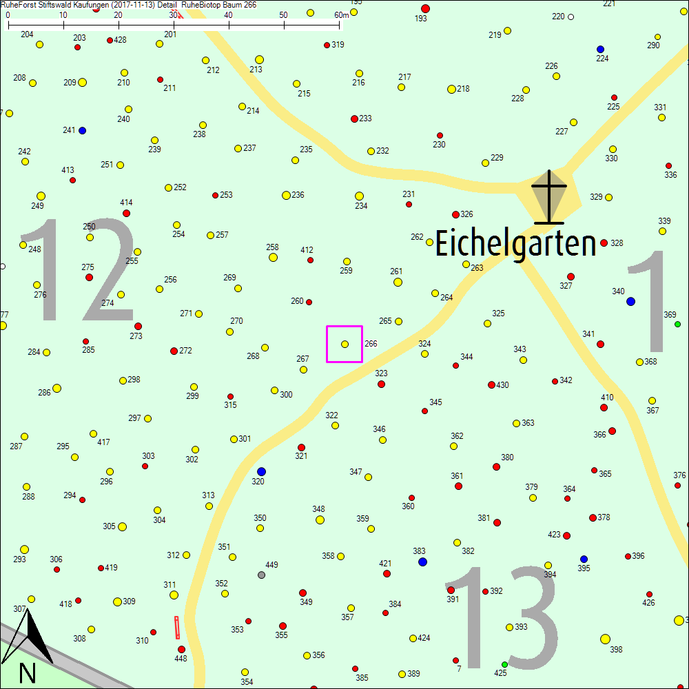 Detailkarte zu Baum 266