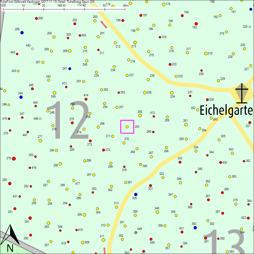 Detailkarte zu Baum 269